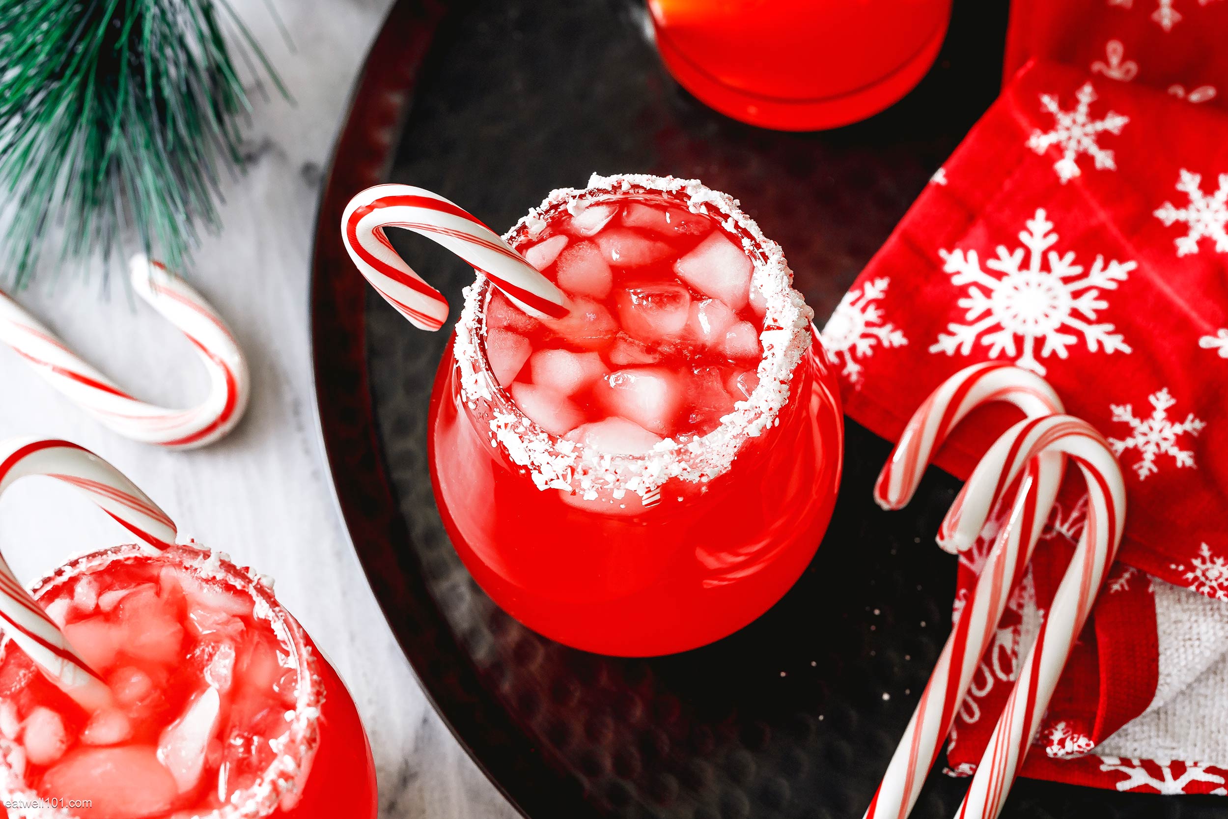 Candy Cane Infused Vodka