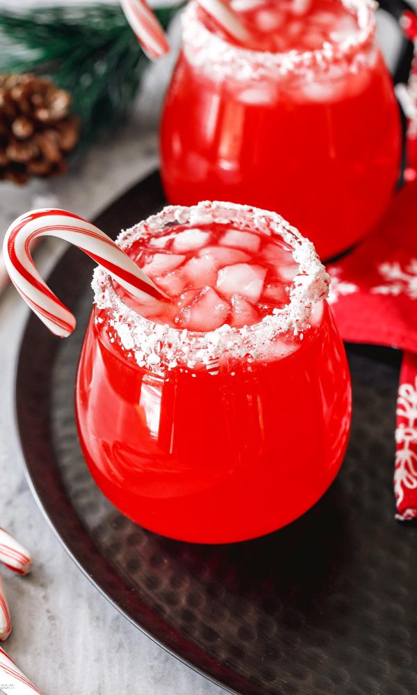 Candy Cane Infused Vodka