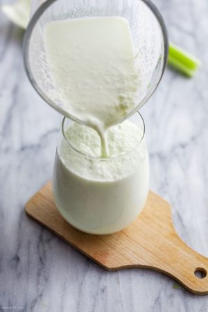 Coconut Celery Smoothie {Dairy Free}
