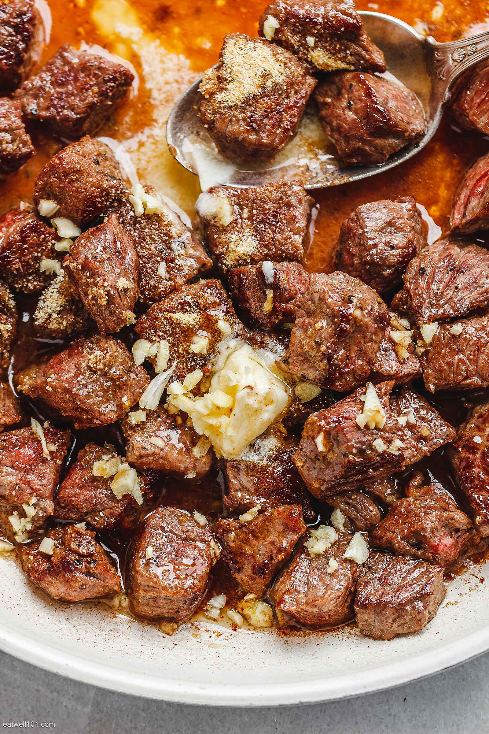 Garlic Butter Steak Bites Appetizer