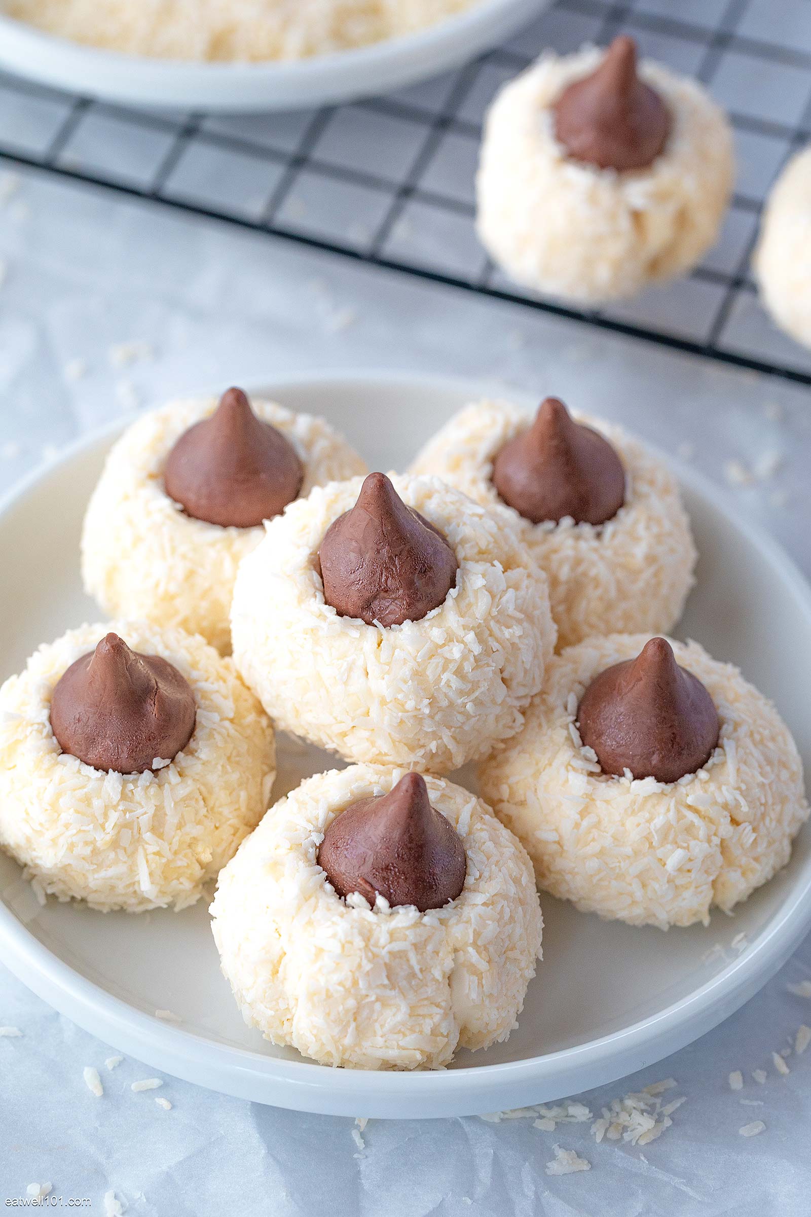 Lemon Coconut Cheesecake Blossoms 1
