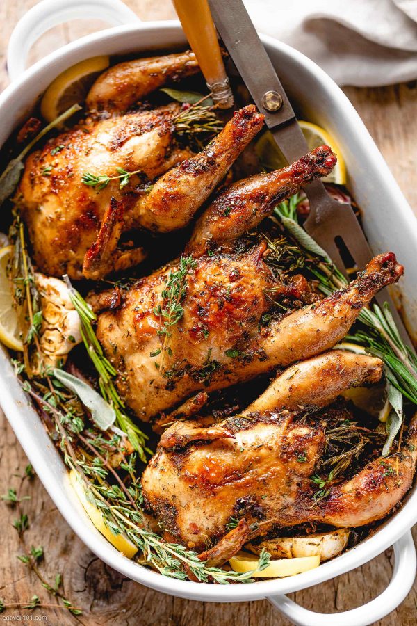Tuscan Baked Chicken - #recipe by #eatwell101 - https://www.eatwell101.com/tuscan-baked-chicken-recipe