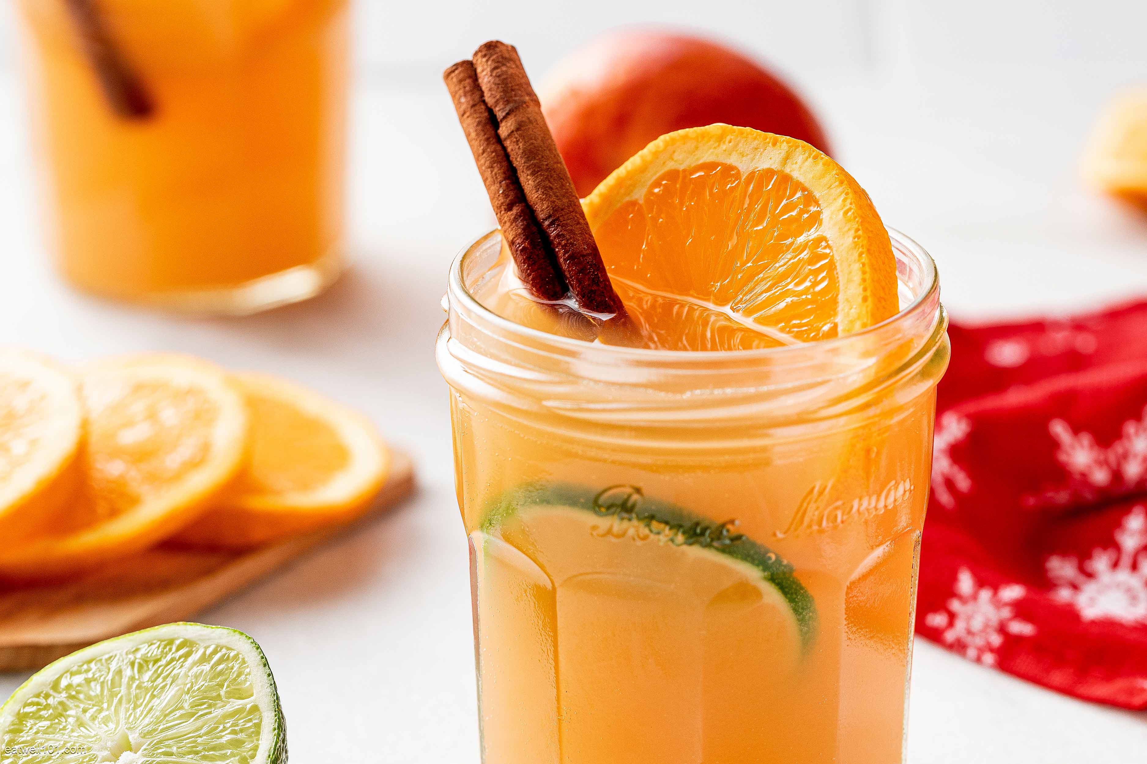 Slow Cooker Spiced Apple Cider with Orange