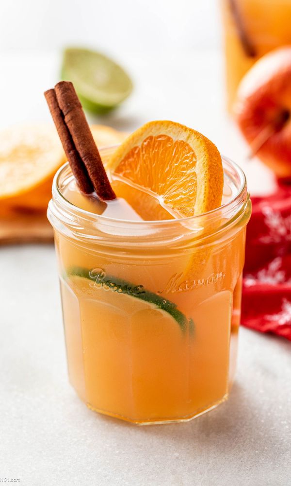 Slow Cooker Spiced Apple Cider with Orange