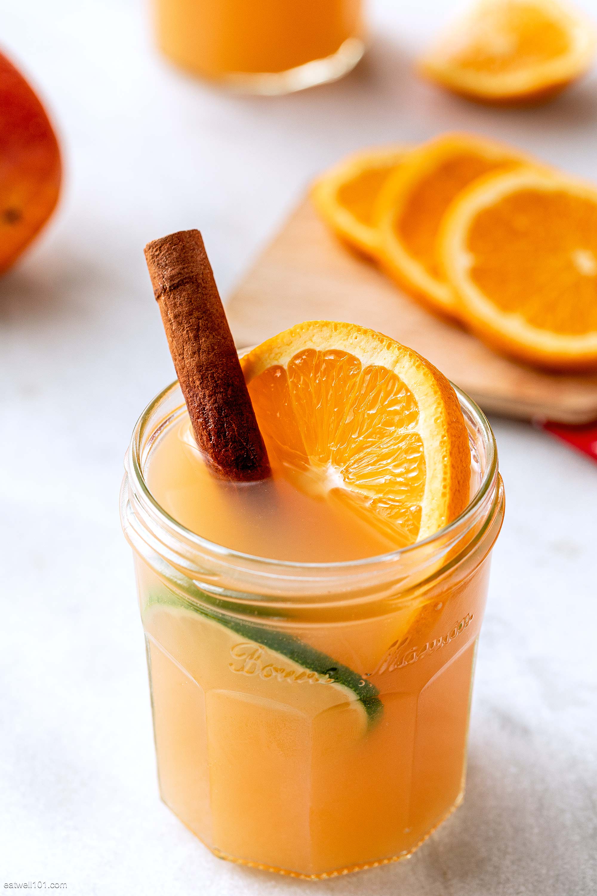 Slow Cooker Spiced Apple Cider with Orange