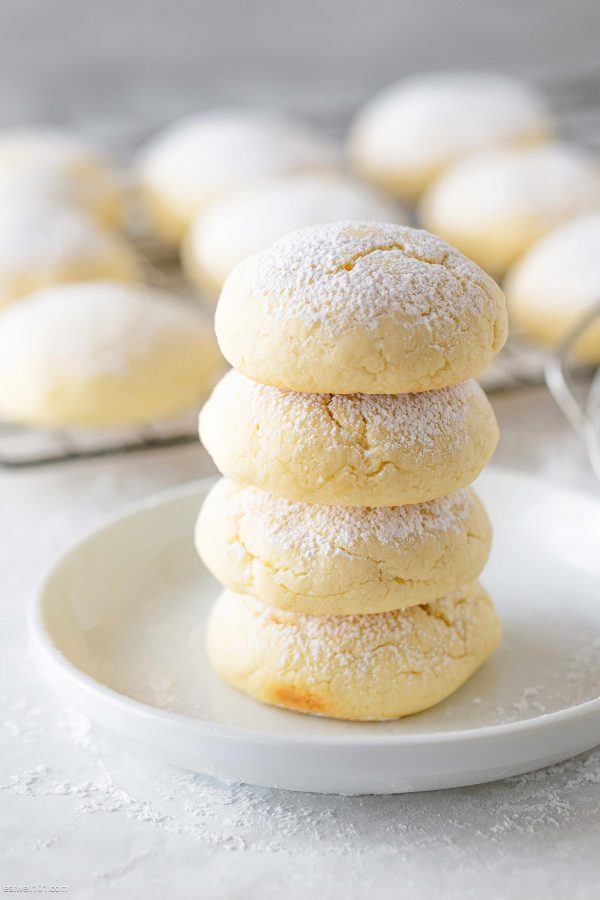 Cream Cheese Cookies - #recipe by #eatwell101 - https://www.eatwell101.com/easy-cream-cheese-cookies-recipe