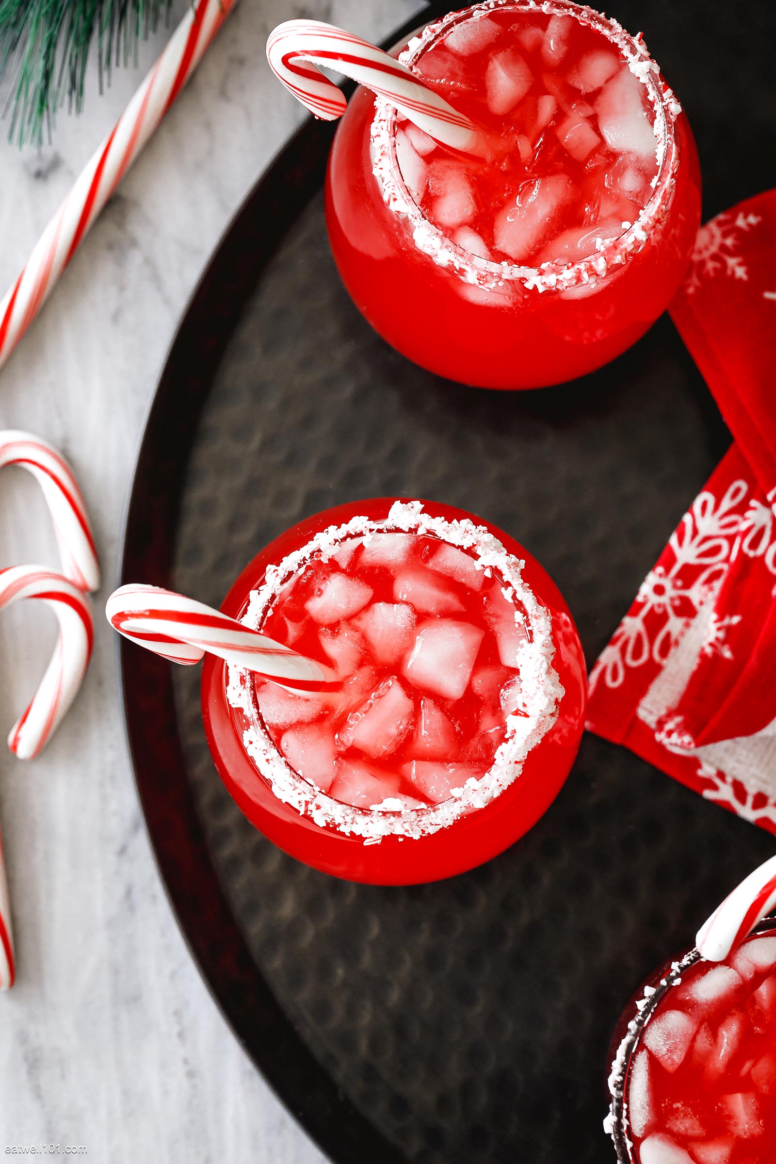 how to make candy cane vodka