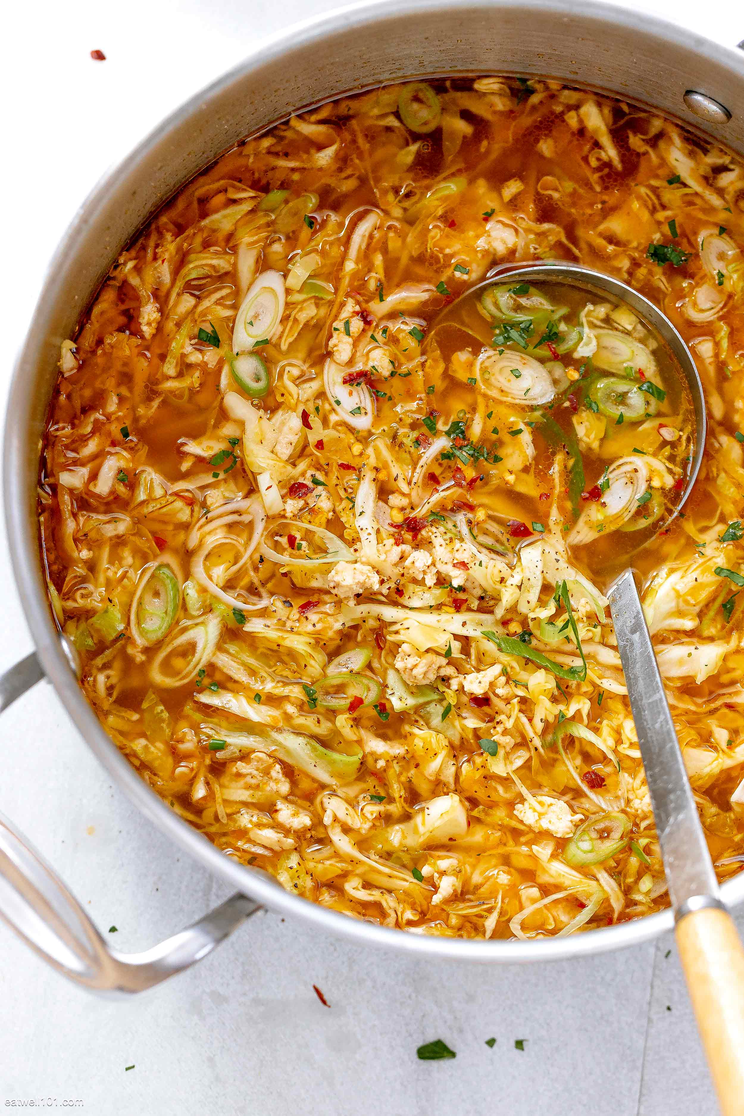 how to make egg roll soup