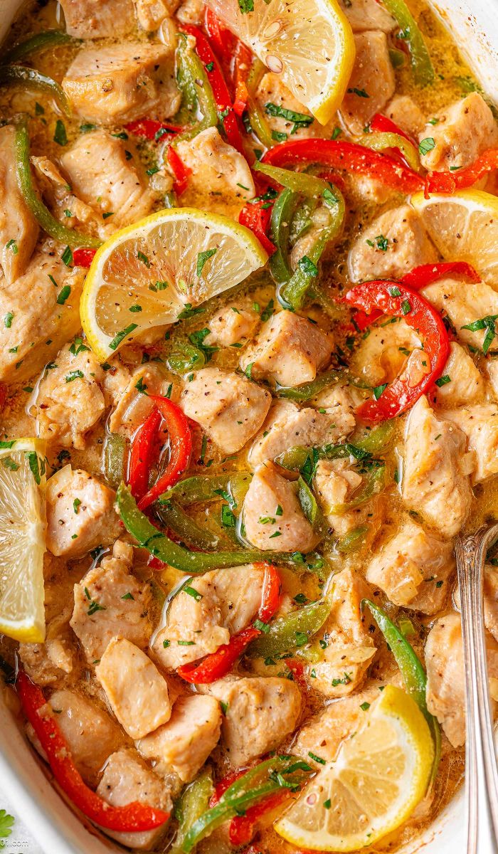 Bell Pepper Chicken Bake