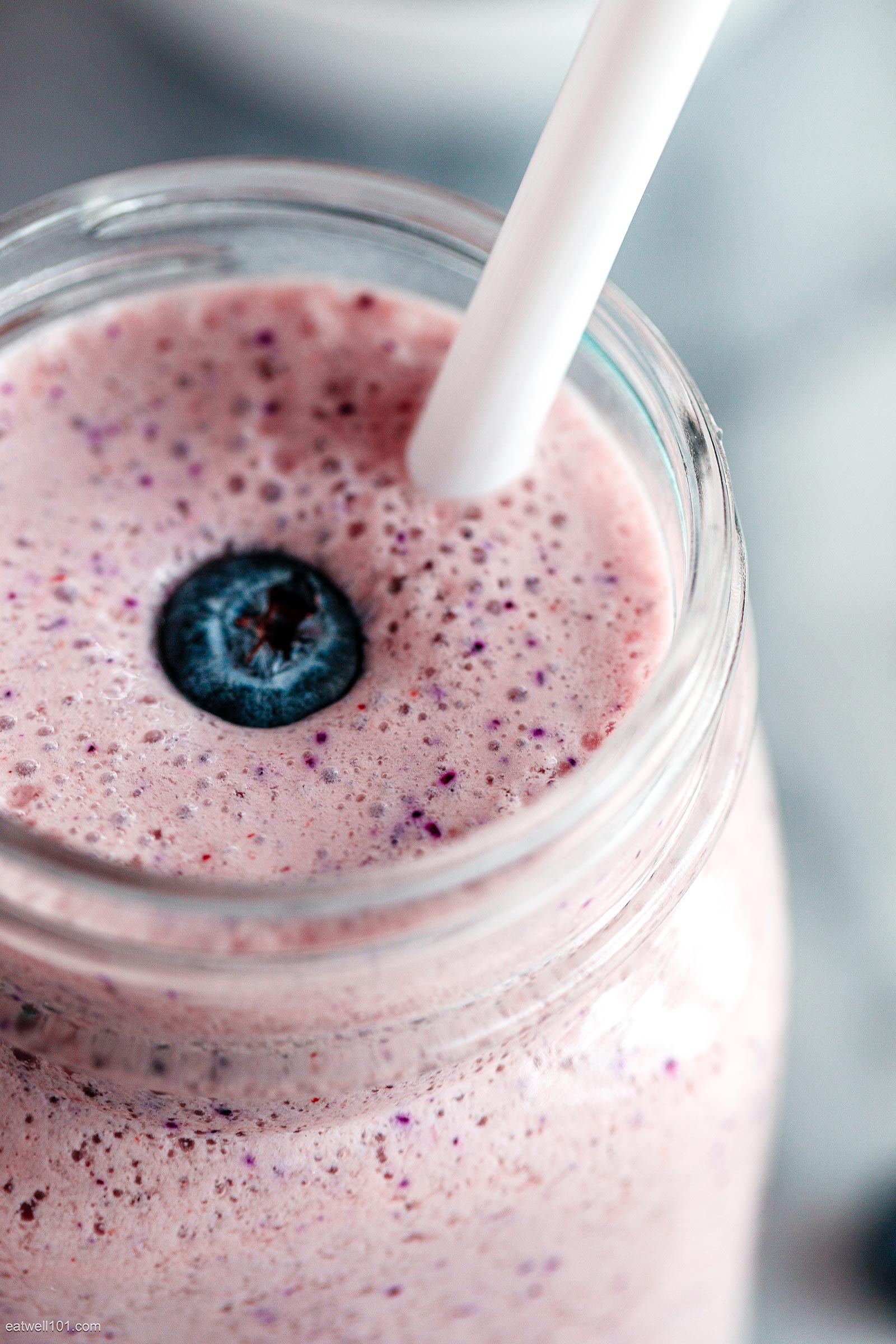 Dairy-Free Blueberry Coconut Milk Smoothie – Dairy Free Smoothie Recipe ...