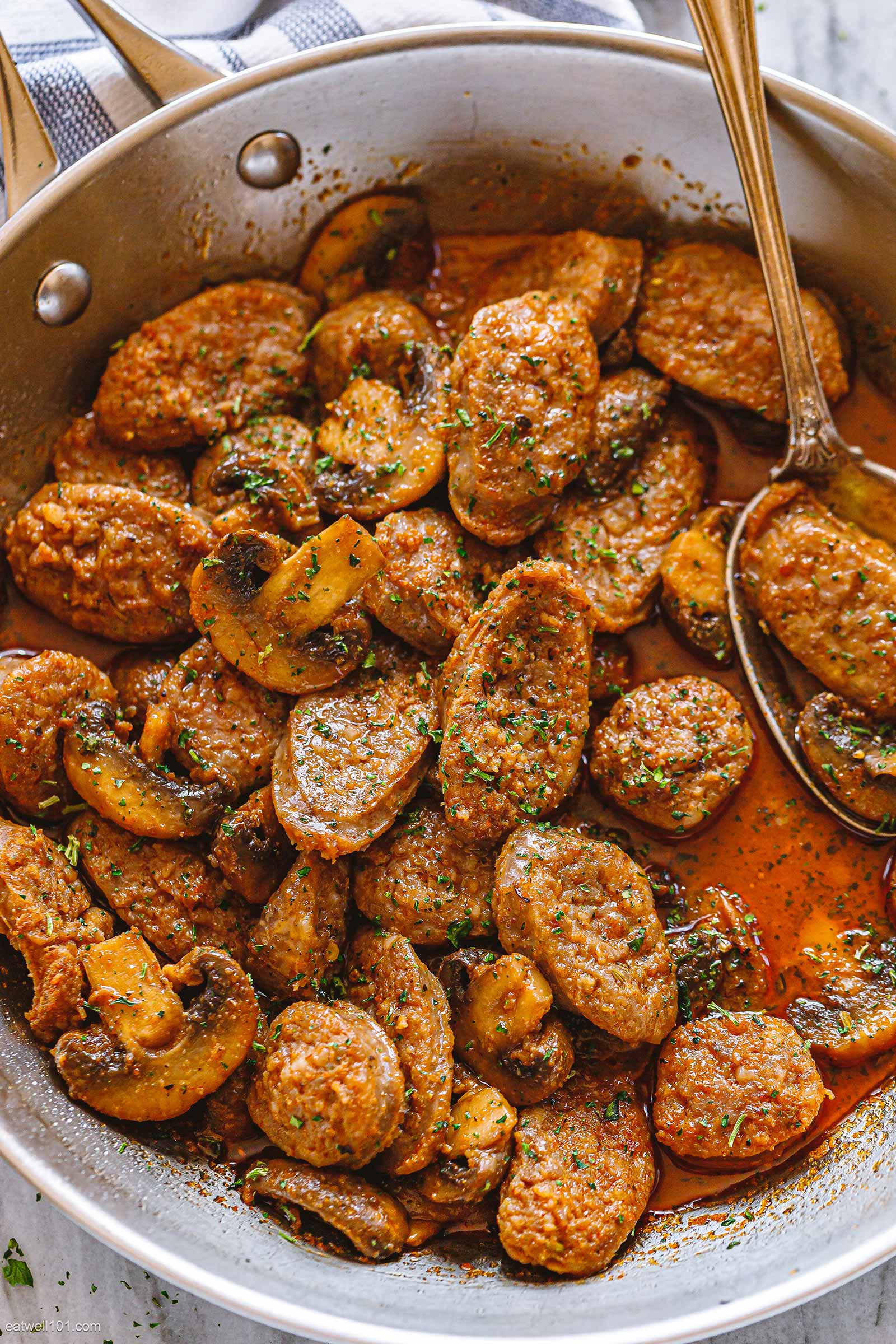 Cajun Sausage Mushrooms 2