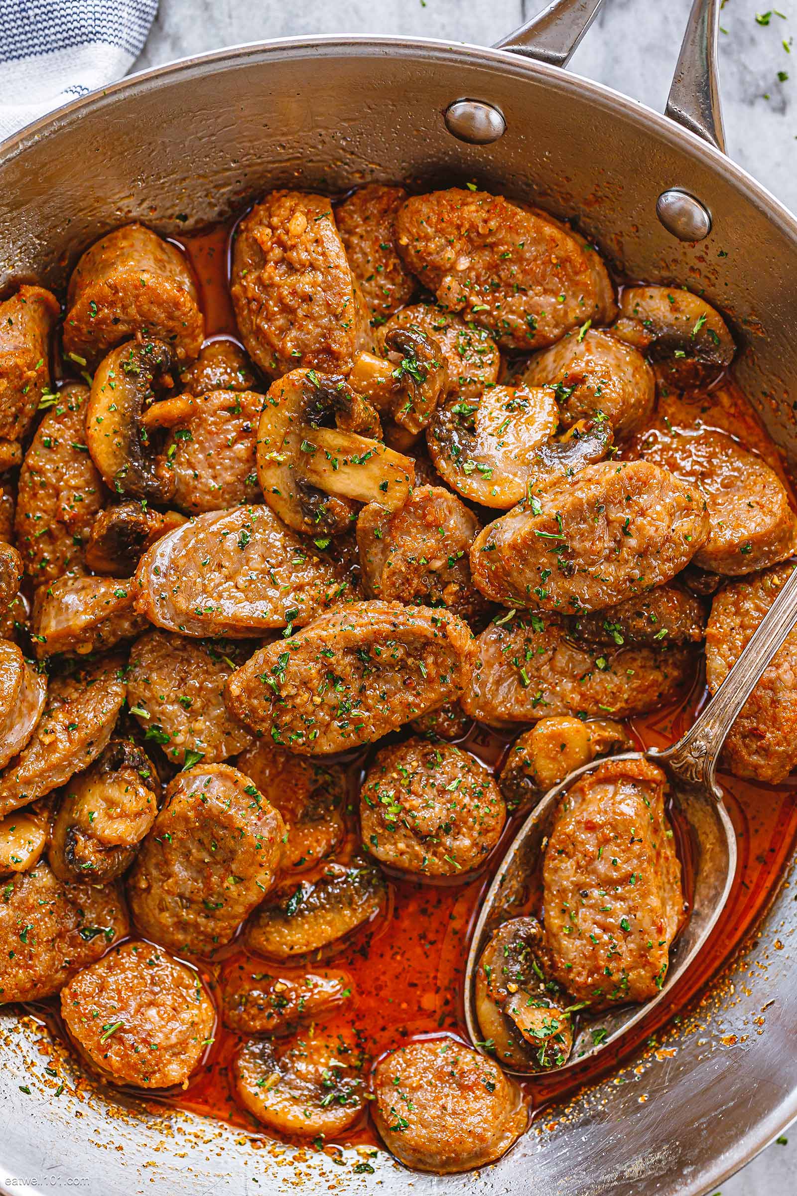 Cajun Sausage Mushrooms recipe 1