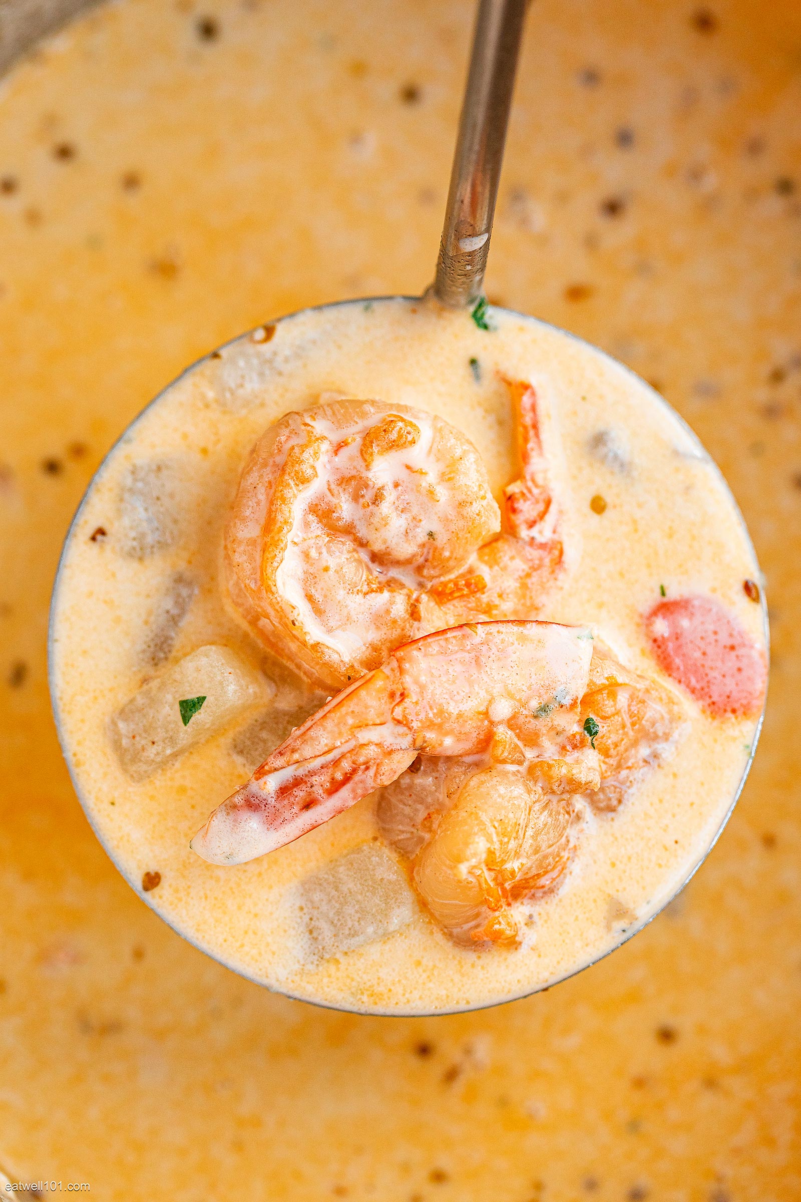 Creamy Potato Shrimp Soup 3