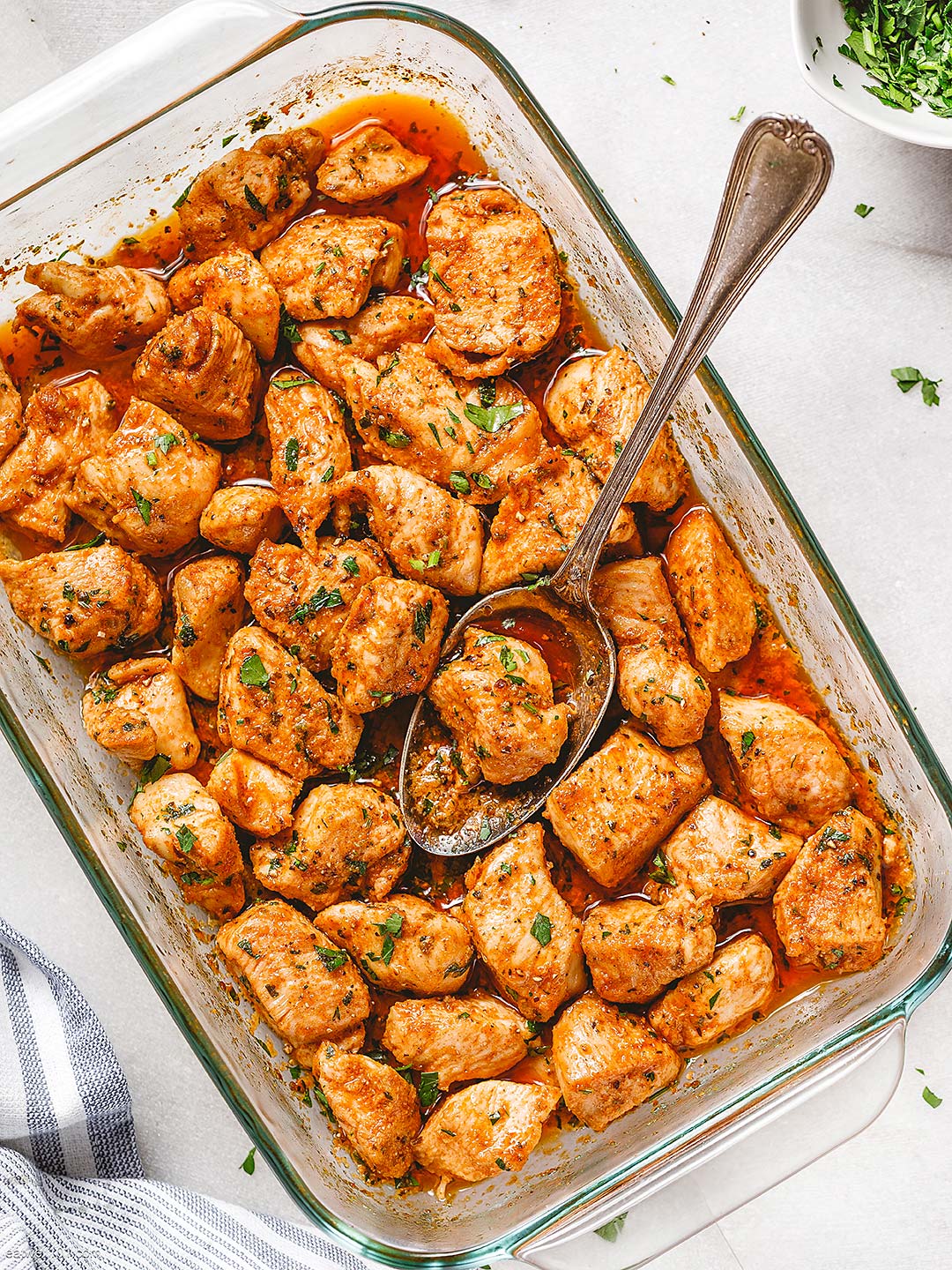 Oven Baked Chicken Bites 1