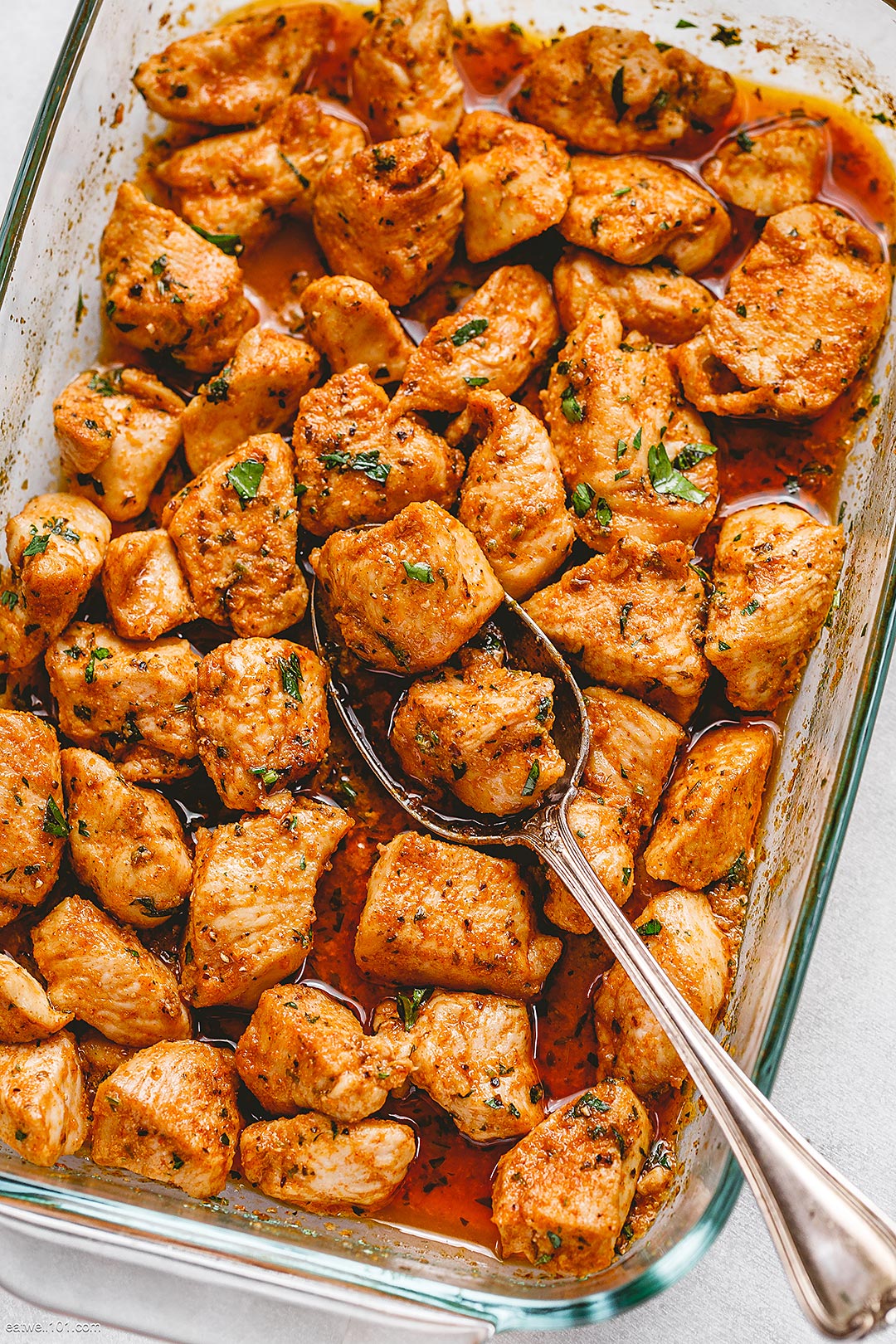 Oven Baked Chicken Bites recipe
