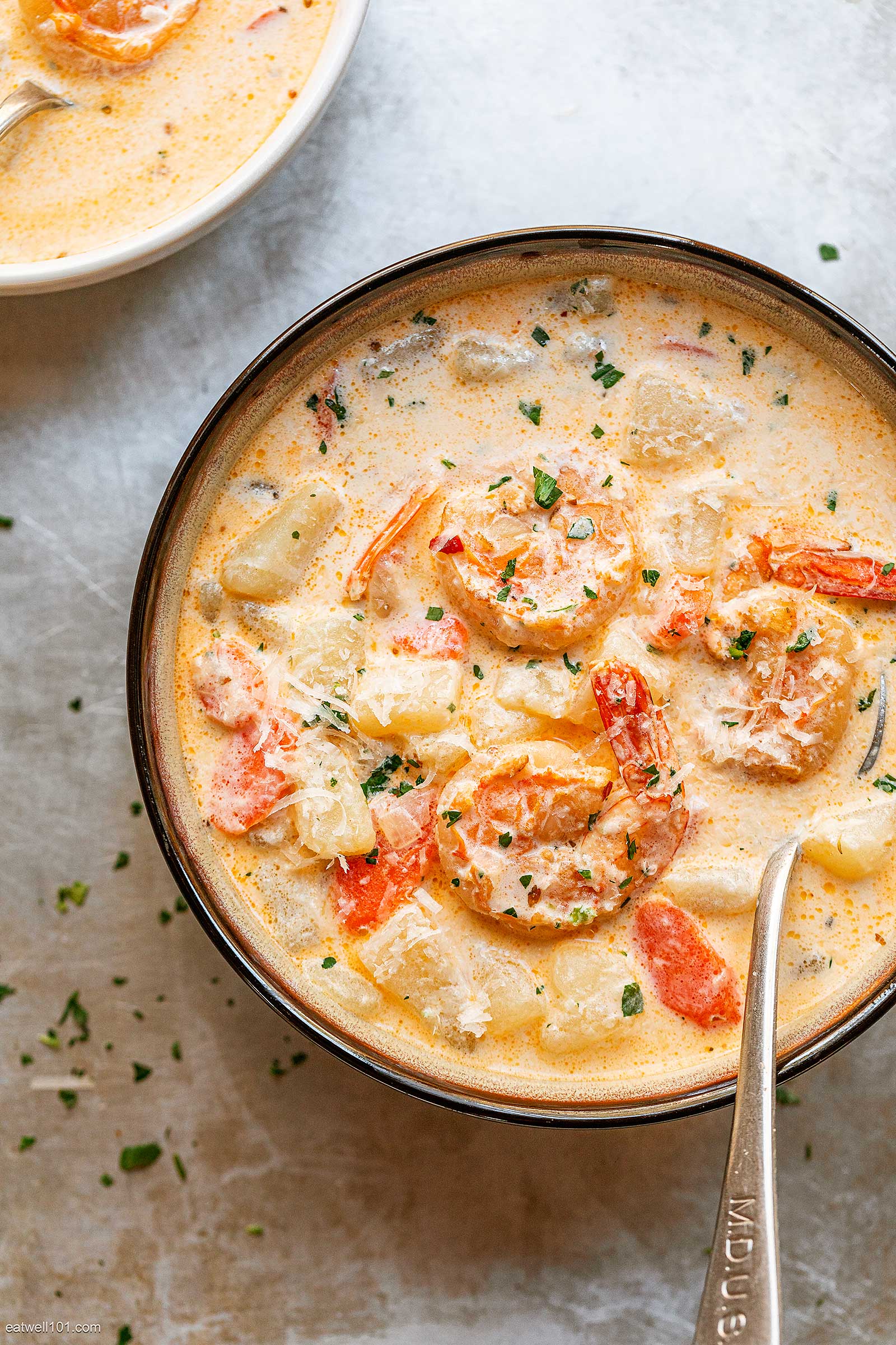 Creamy Shrimp Soup - BEST