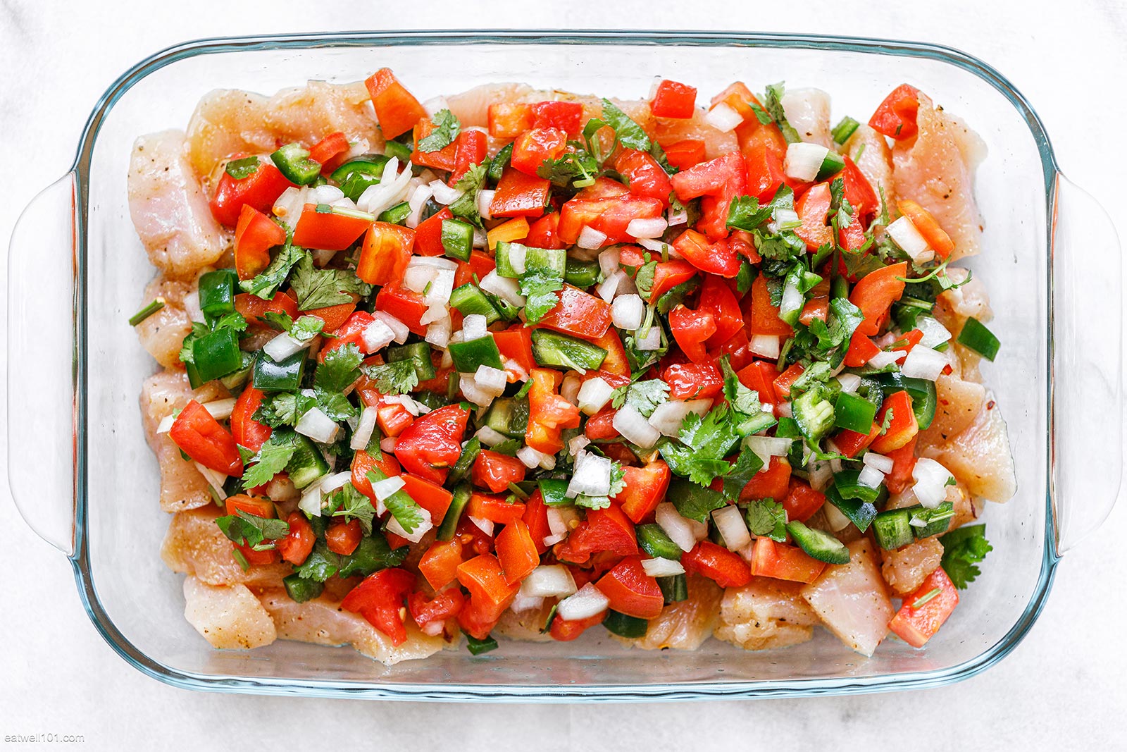 Salsa Fresca Chicken Bake Recipe – Baked Chicken Recipe — Eatwell101