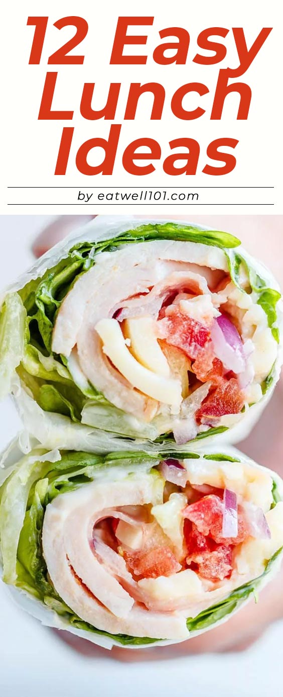 Healthy Lunch Ideas: 12 Tasteful and Healthy Lunch Ideas for Work ...