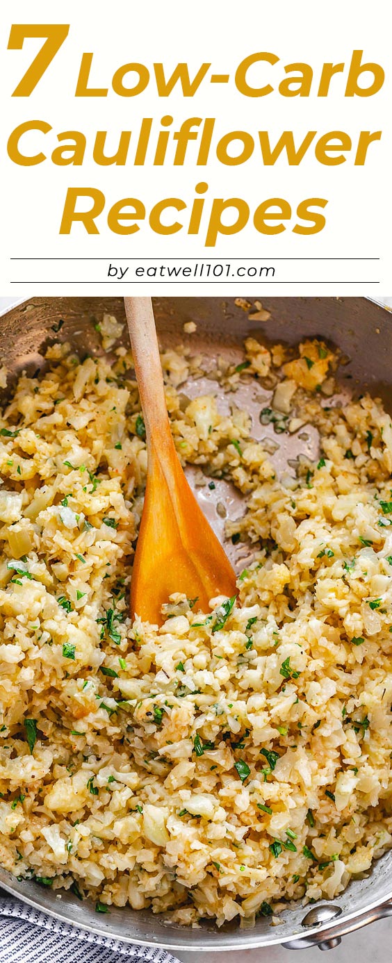 Low-Carb Cauliflower Recipes - #cauliflower #eatwell101 #low #carb #recipes - Here are tried and true low carb cauliflower recipes your entire family will love!
