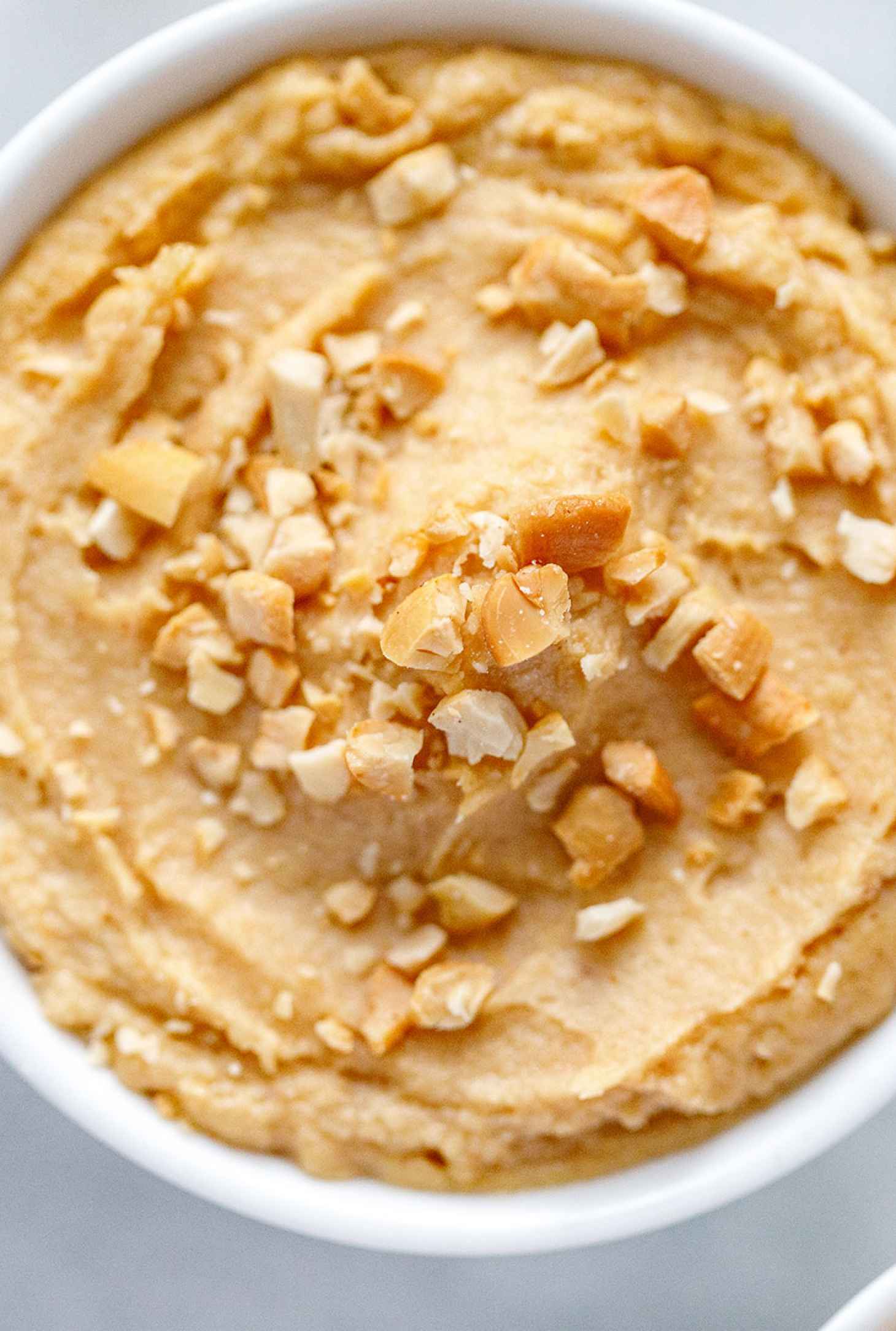 Peanut Butter Cheesecake Mousse - #recipe by #eatwell101 - https://www.eatwell101.com/peanut-butter-cheesecake-mousse-recipe