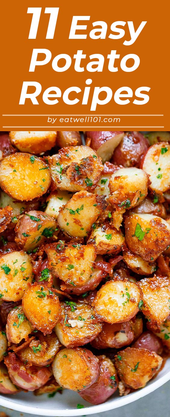 11 Quick and Easy Potato recipes - #potato #recipes #eatwell101 - These quick and easy potato recipes make the perfect partner for your dinners.