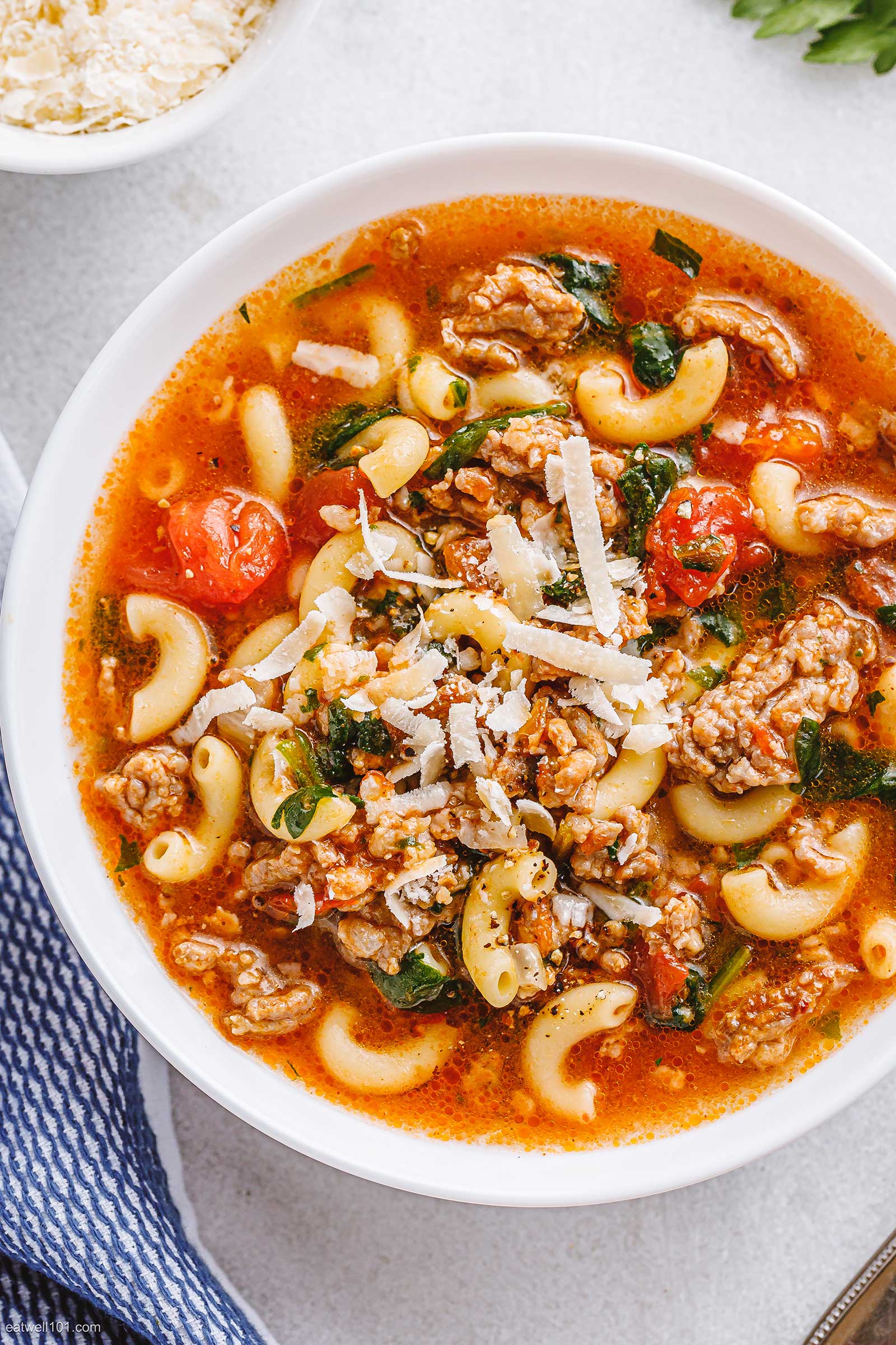 sausage pasta soup recipe in the instant pot