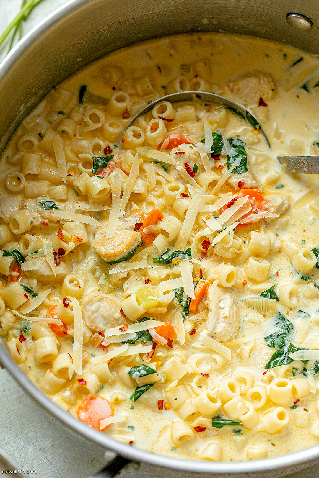Chicken Pasta Soup Recipe