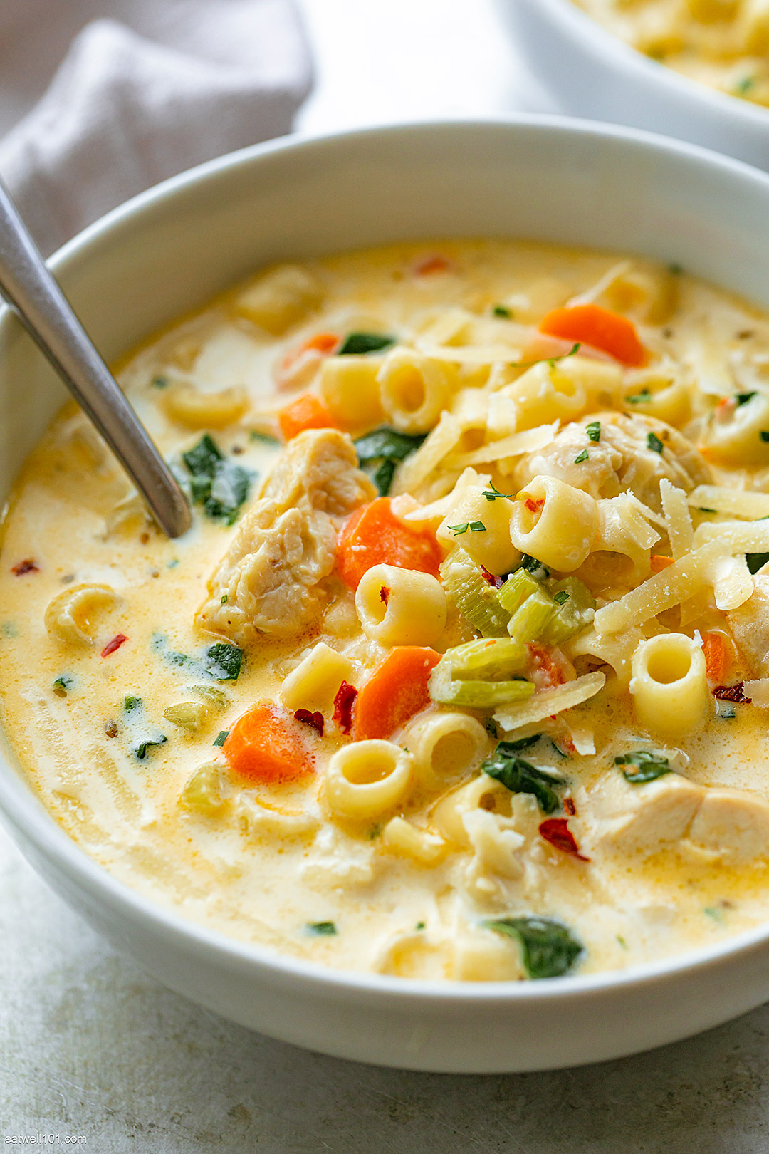 Chicken Pasta Soup Recipe