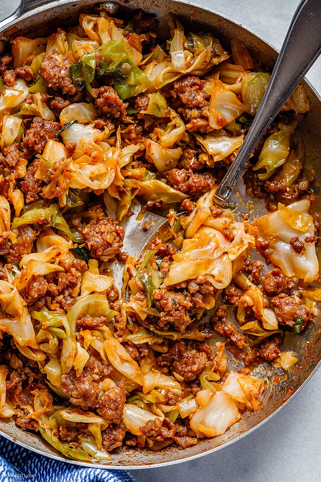 Fried Cabbage Recipe with Sausage – Fried Cabbage Recipe — Eatwell101