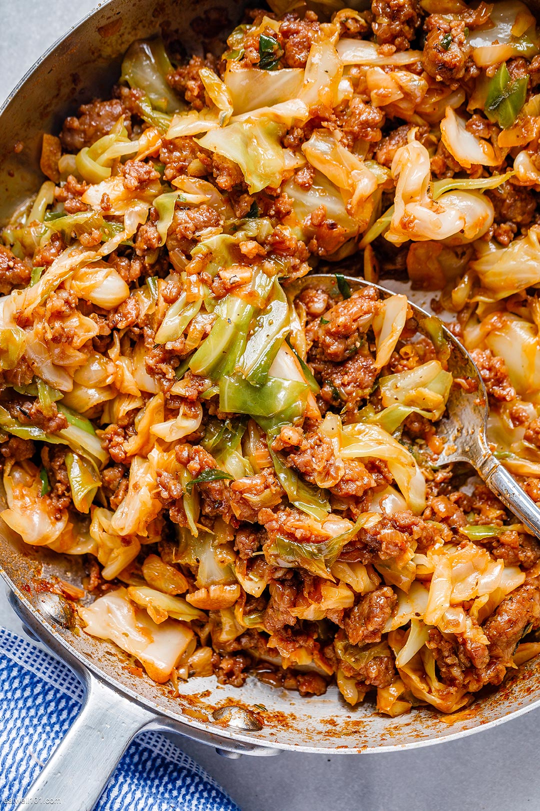 Fried Cabbage with Sausage Recipe 2