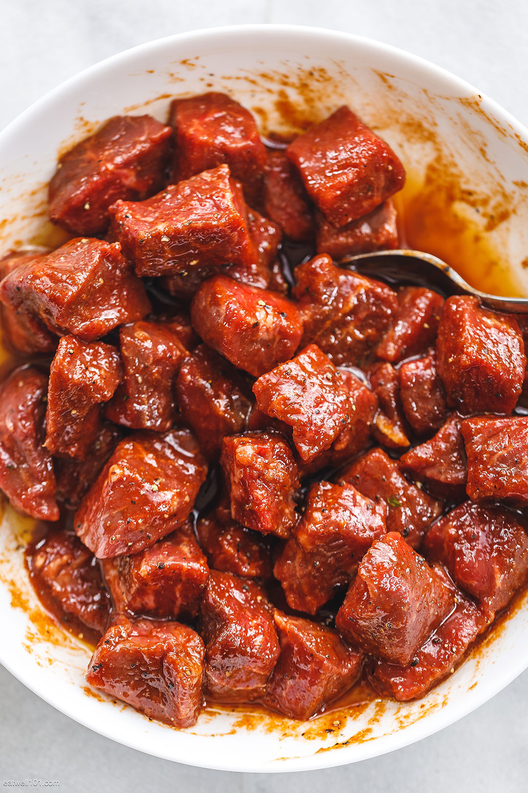 Garlic Butter Steak Bites and Potatoes Recipe 2