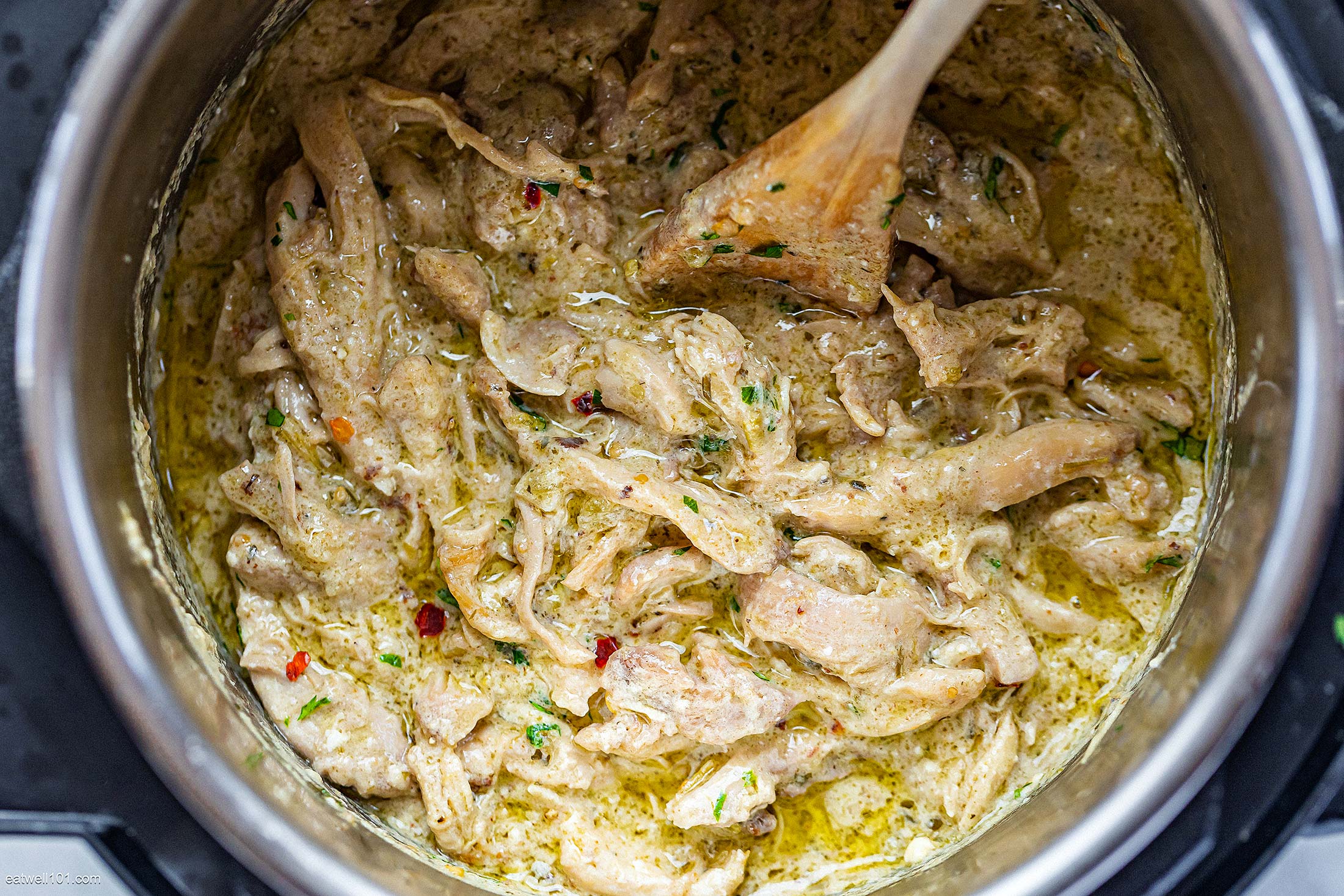 Instant Pot Keto Green Chile Chicken with Cream Cheese – Instant Pot ...