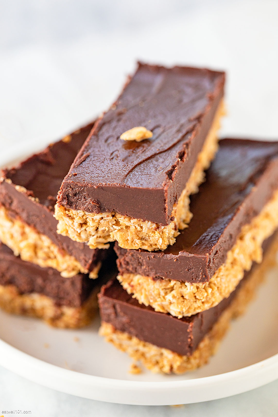 No Bake Peanut Butter Chocolate Bars Recipe – No Bake Bars Recipe ...