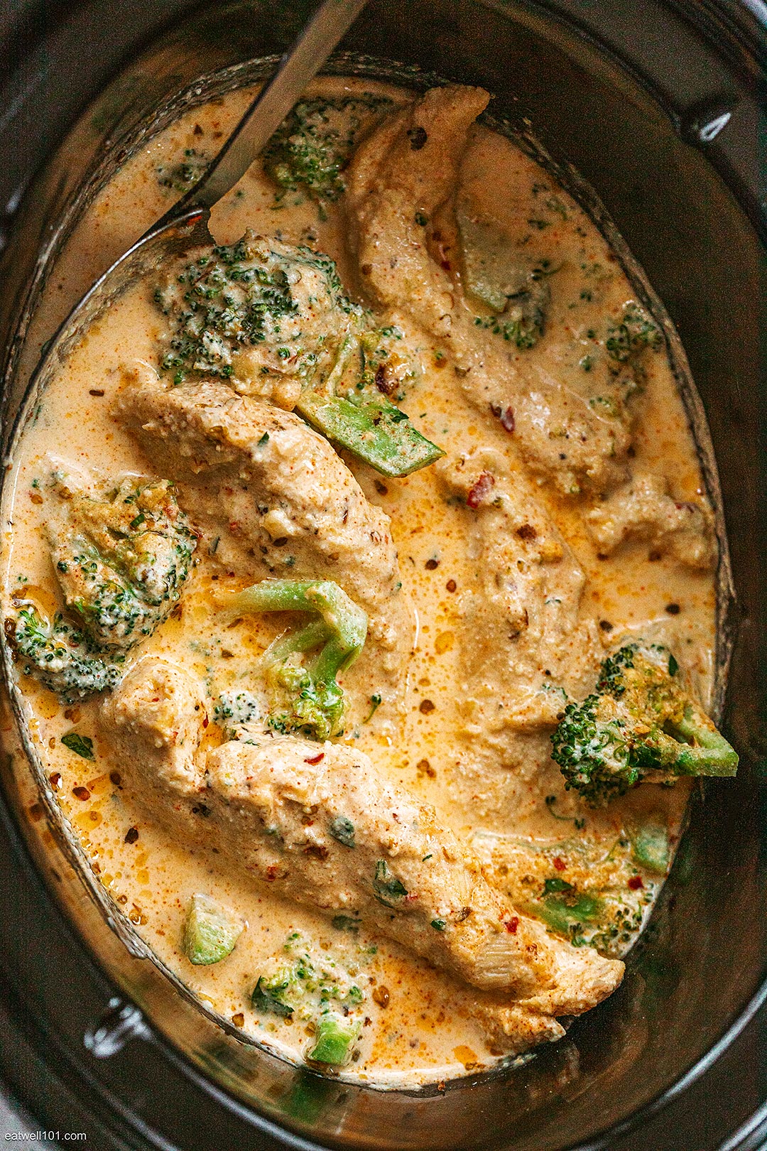 Slow Cooker Chicken Alfredo with Broccoli Slow Cooker Chicken Recipe