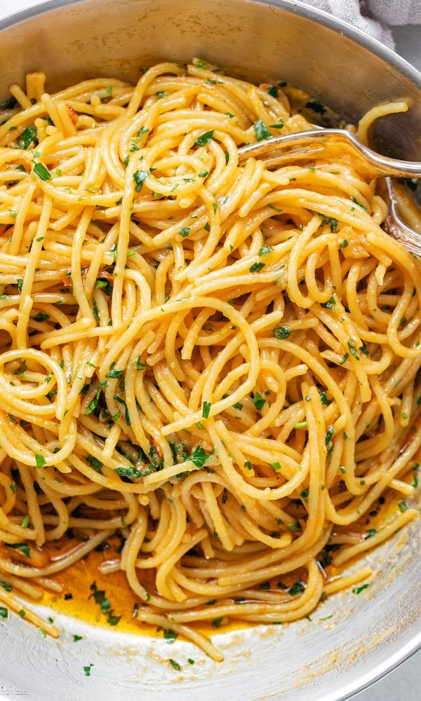 Garlic Butter Parmesan Pasta