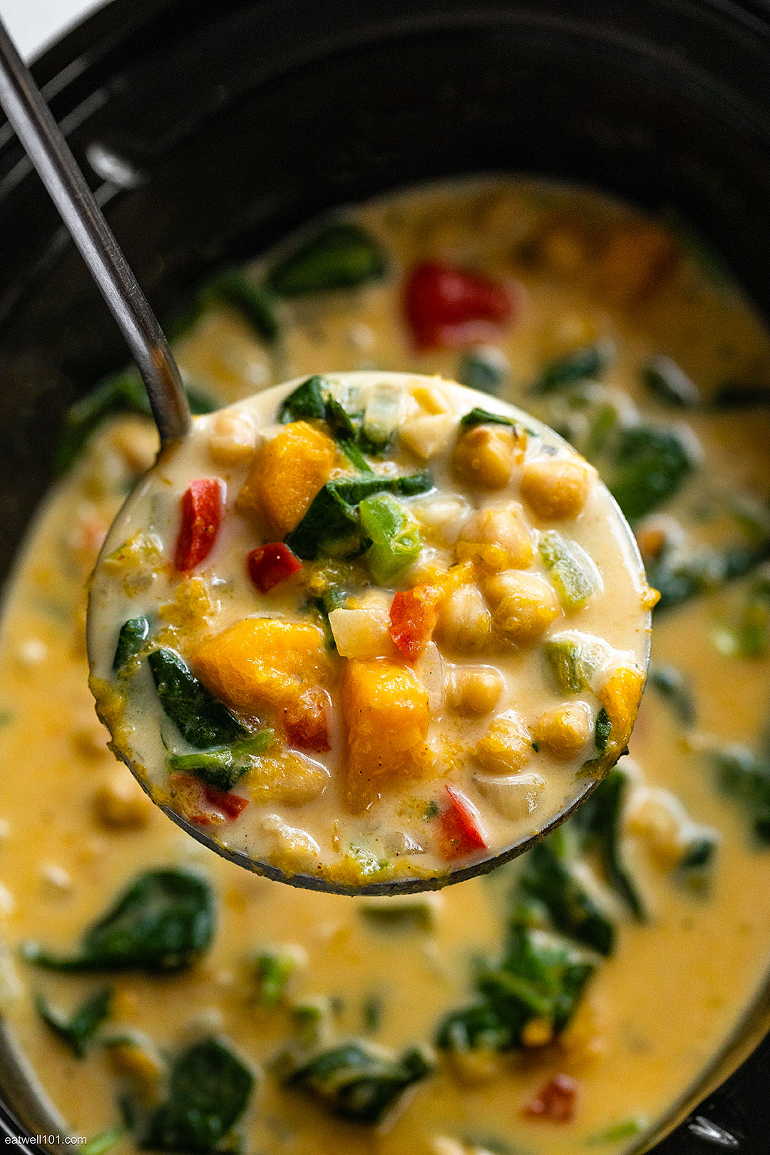 crockpot Chickpea Butternut Soup Recipe 1a