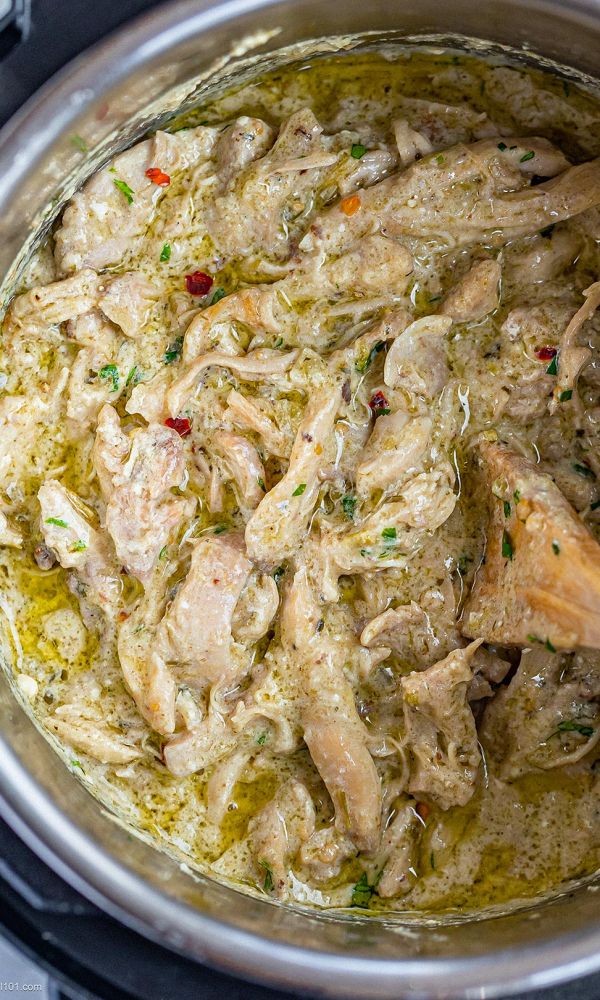 Instant Pot Green Chile Chicken