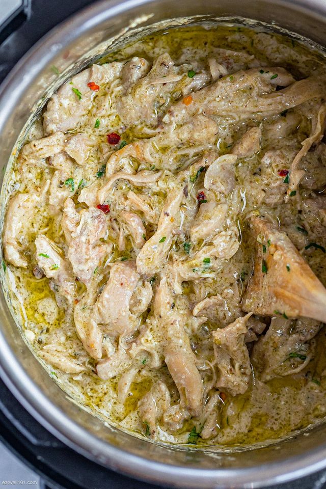 Instant Pot Green Chile Chicken