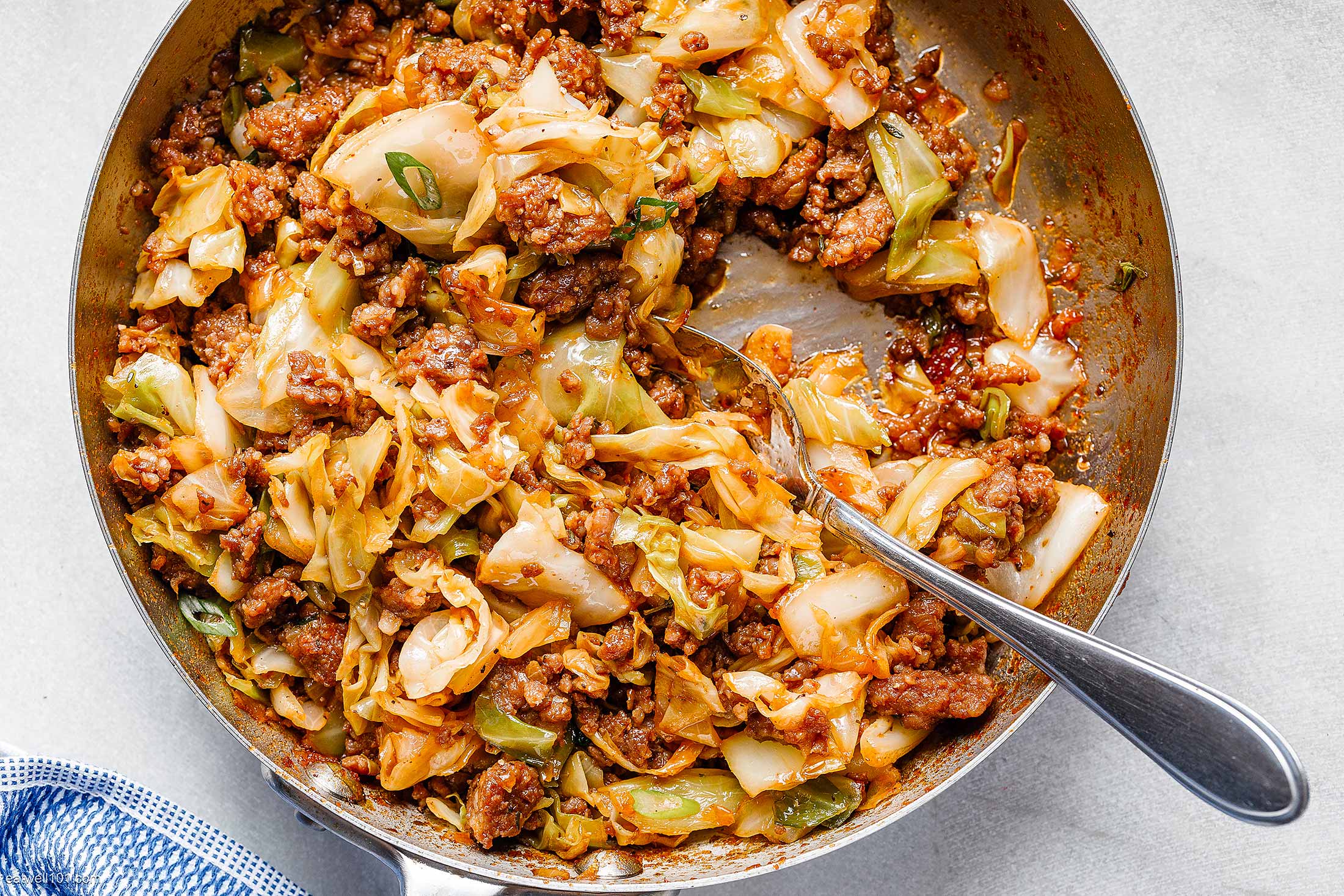 Fried Cabbage Recipe with Sausage – Fried Cabbage Recipe — Eatwell101