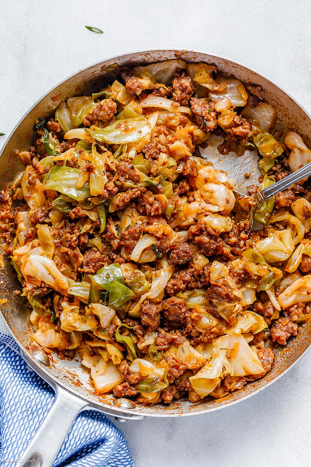 one pan fried cabbage recipe 4