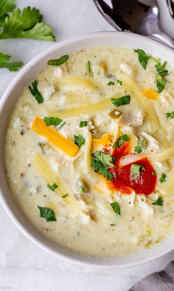 Instant Pot Enchilada Chicken Soup
