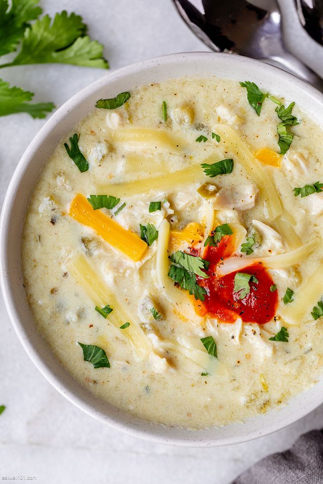 Instant Pot Enchilada Chicken Soup