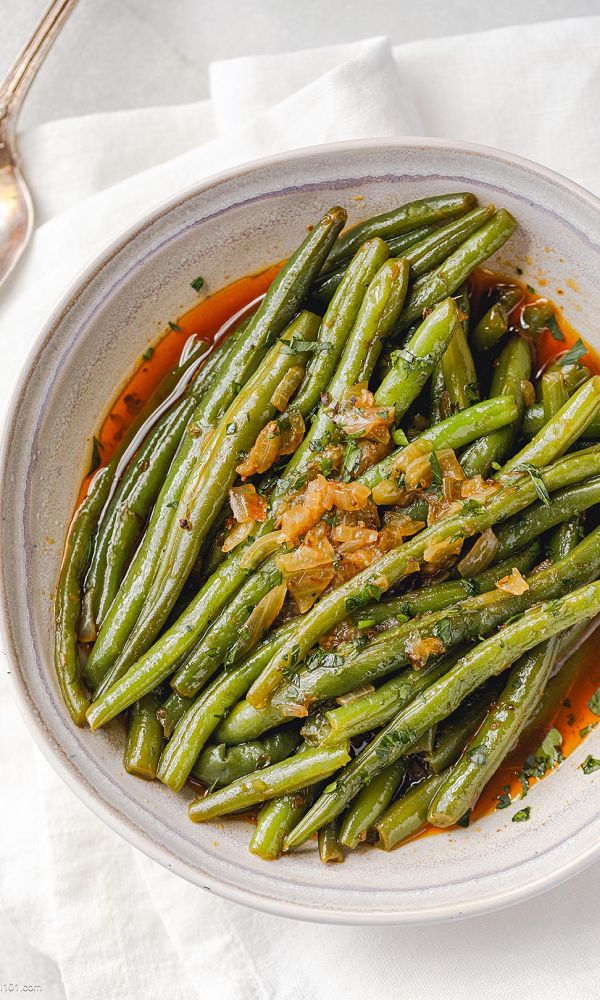Instant Pot Green Beans with Lemon Garlic Butter