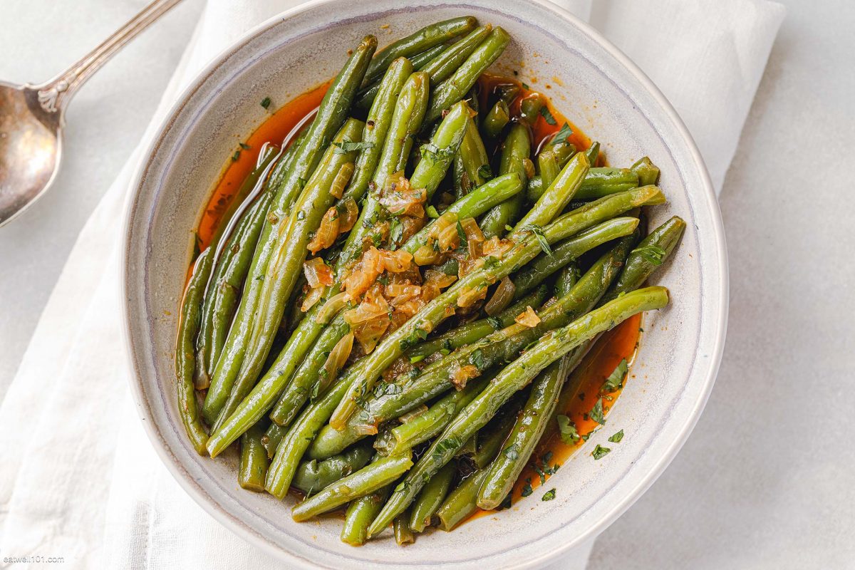 Instant Pot Green Beans with Lemon Garlic Butter
