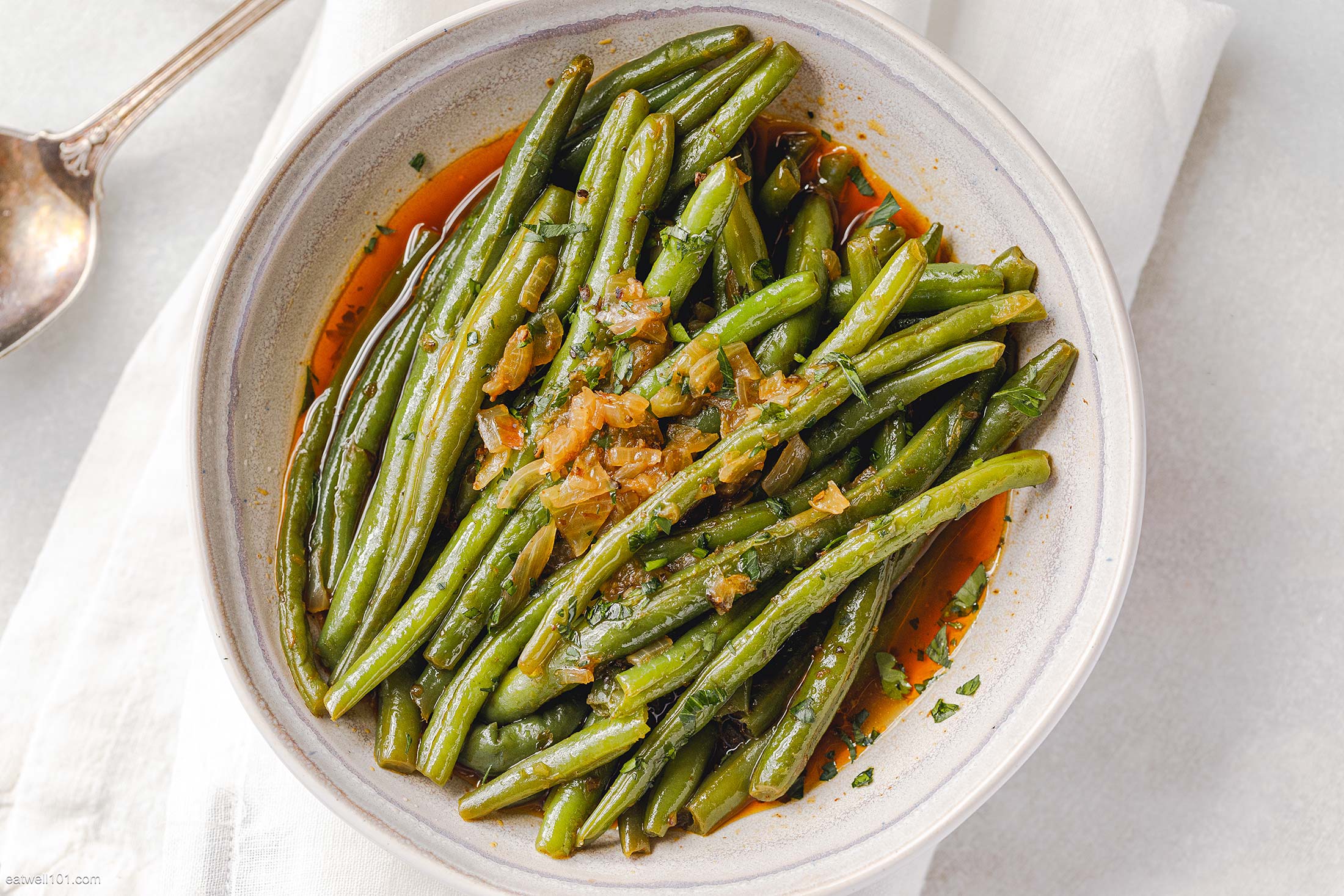 Instant Pot Green Beans with Lemon Garlic Butter