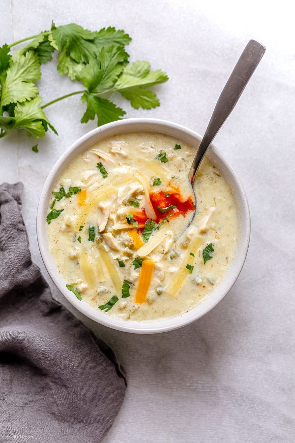Instant Pot Enchilada Chicken Soup
