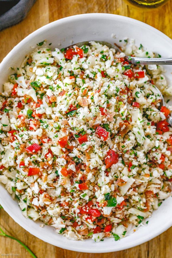 Bacon Cauliflower Salad