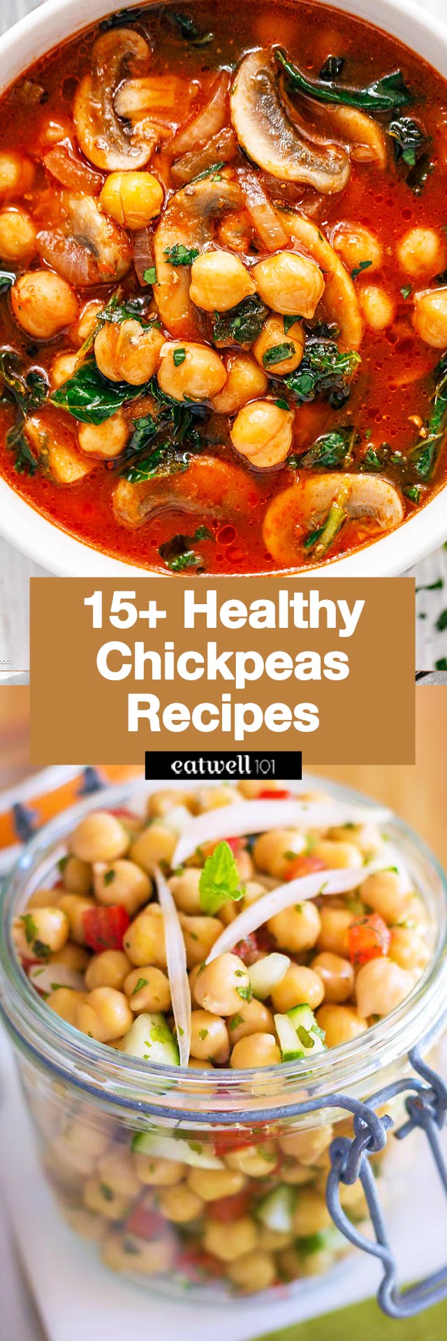 15 Chickpea Recipes You'll Make on Repeat - #chickpeas #recipes #eatwell101 - Yes, a can of chickpeas can make a healthy and delicious meal!