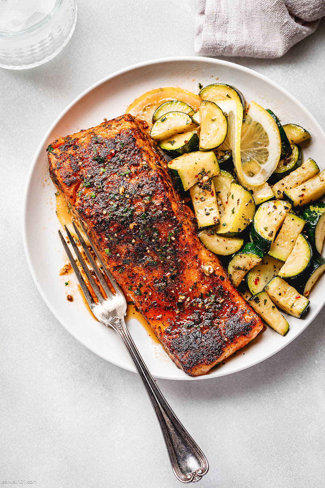 easy salmon recipe - #recipe by #eatwell101®