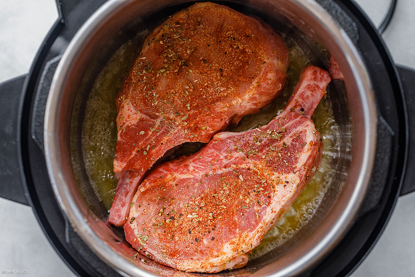 quick instant pork chops